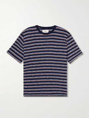Striped Organic Cotton-Jersey T-Shirt