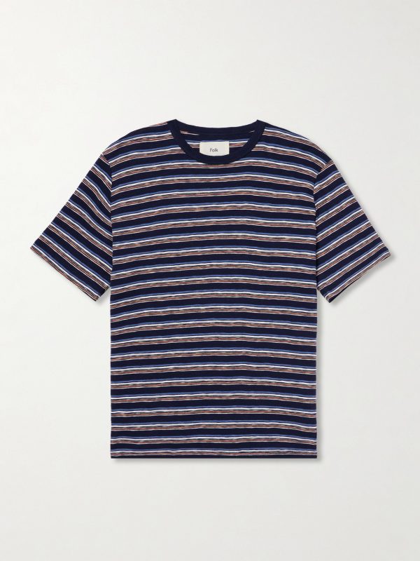 Striped Organic Cotton-Jersey T-Shirt Striped Organic Cotton-Jersey T-Shirt