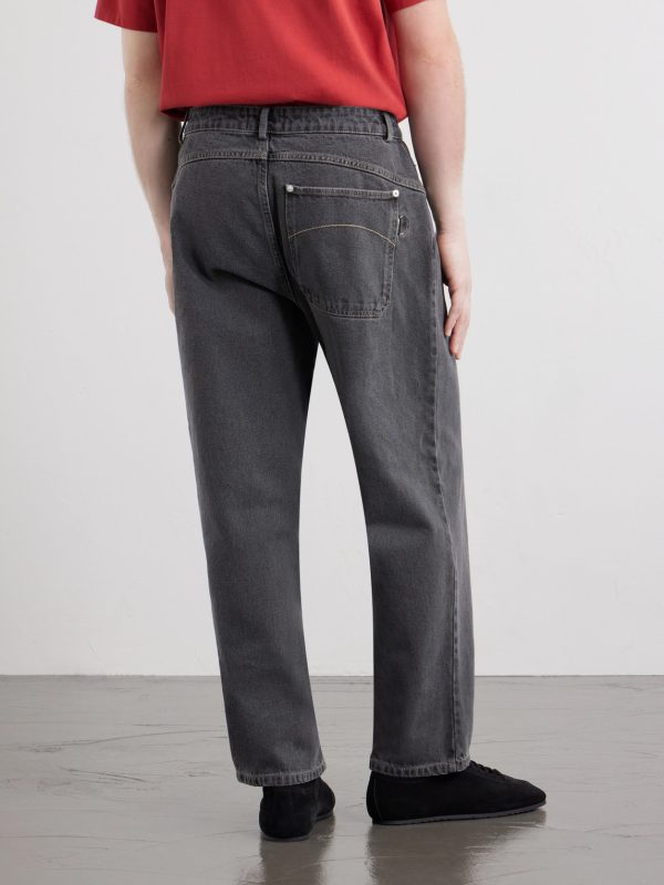Barrel-Leg Jeans - BK