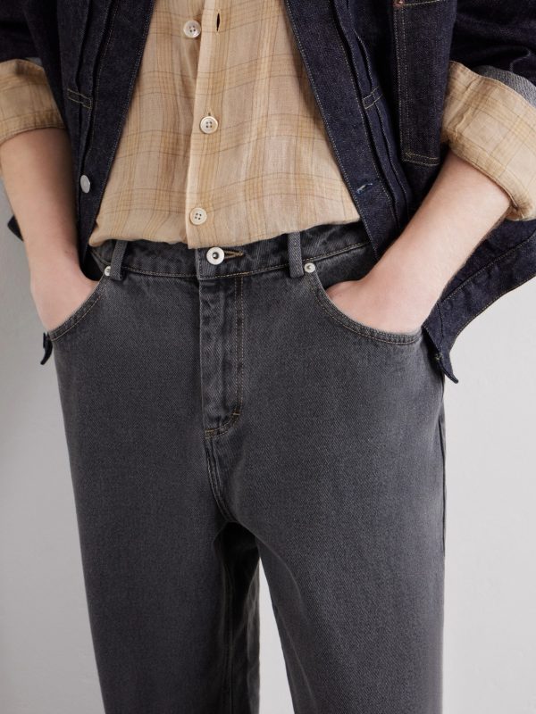 Barrel-Leg Jeans - CU