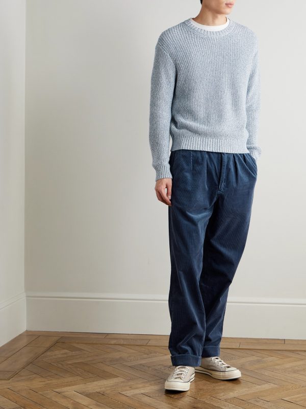 Chain Cotton Sweater - OU