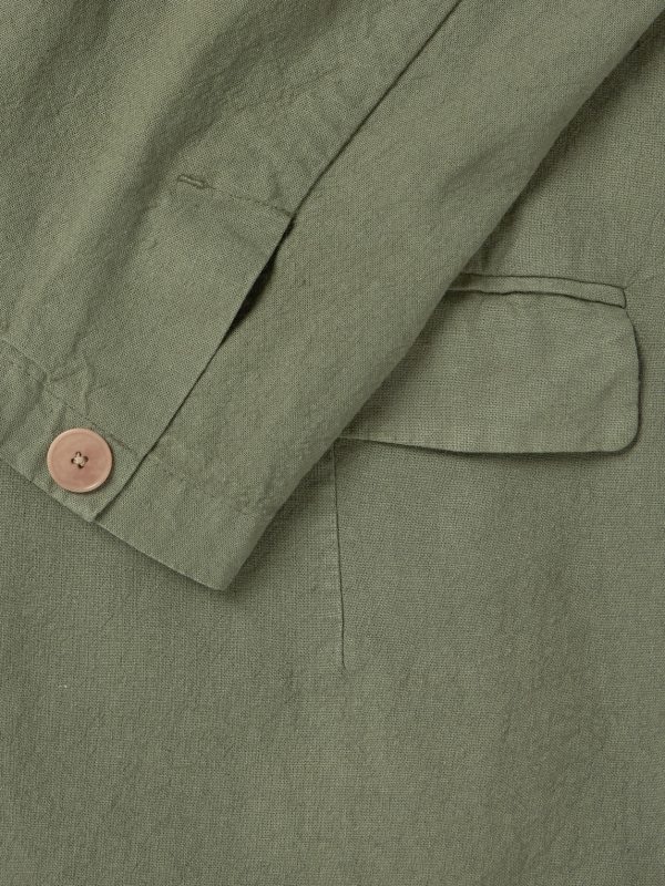 Lunar Linen and Cotton-Blend Suit Jacket - CU Lunar Linen and Cotton-Blend Suit Jacket - CU