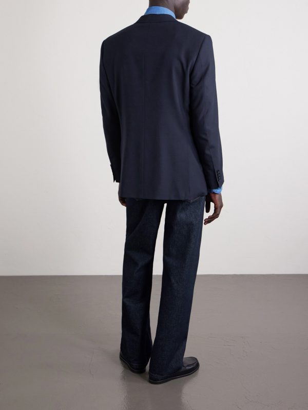 Wool Suit Jacket - BK Wool Suit Jacket - BK