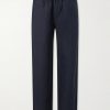 Straight-Leg Linen Trousers Straight-Leg Linen Trousers