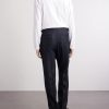 Amie Straight-Leg Linen Suit Trousers - BK Amie Straight-Leg Linen Suit Trousers - BK