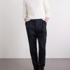 Amie Straight-Leg Linen Suit Trousers - OU Amie Straight-Leg Linen Suit Trousers - OU