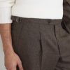 Amie Straight-Leg Wool, Silk and Linen-Blend Suit Trousers - CU Amie Straight-Leg Wool, Silk and Linen-Blend Suit Trousers - CU