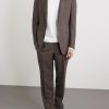 Amie Straight-Leg Wool, Silk and Linen-Blend Suit Trousers - OU Amie Straight-Leg Wool, Silk and Linen-Blend Suit Trousers - OU