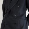 Linen Double-Breasted Suit Jacket - E2 Linen Double-Breasted Suit Jacket - E2