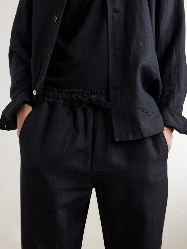 Straight-Leg Linen Trousers - CU Straight-Leg Linen Trousers - CU