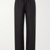 Straight-Leg Linen Trousers Straight-Leg Linen Trousers