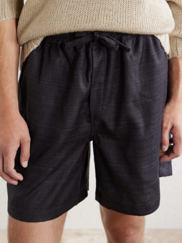 Straight-Leg Silk Shorts - CU
