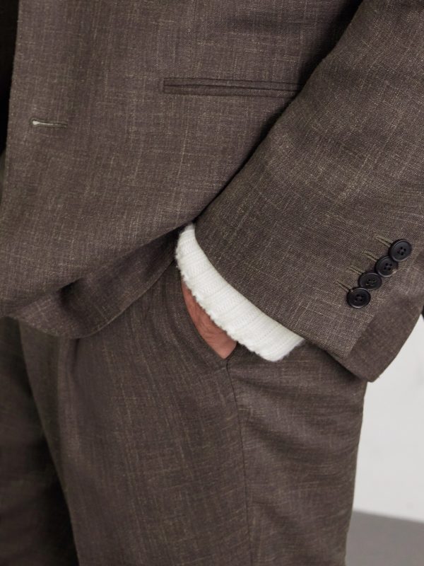 Slim-Fit Wool, Silk and Linen-Blend Suit Jacket - CU Slim-Fit Wool, Silk and Linen-Blend Suit Jacket - CU