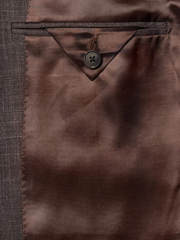 Slim-Fit Wool, Silk and Linen-Blend Suit Jacket - E2 Slim-Fit Wool, Silk and Linen-Blend Suit Jacket - E2