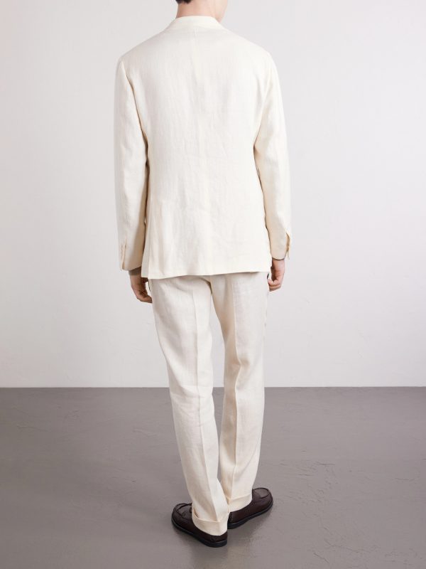 Linen Suit Jacket - BK Linen Suit Jacket - BK