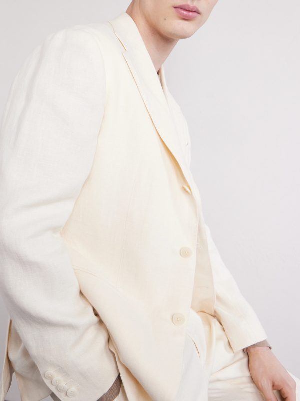 Linen Suit Jacket - CU Linen Suit Jacket - CU