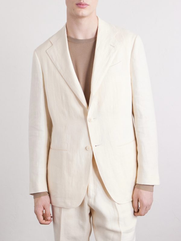 Linen Suit Jacket - FR Linen Suit Jacket - FR