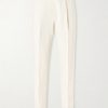 Amie Straight-Leg Wool, Silk and Linen-Blend Suit Trousers Amie Straight-Leg Wool, Silk and Linen-Blend Suit Trousers