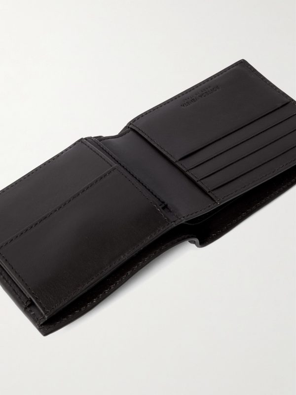 Intrecciato Leather Bifold Wallet - E1 Intrecciato Leather Bifold Wallet - E1