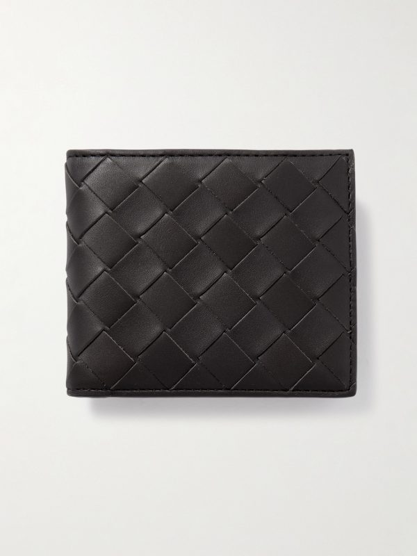 Intrecciato Leather Bifold Wallet Intrecciato Leather Bifold Wallet