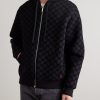 Logo-Flocked Jersey Zip-Up Hoodie - FR