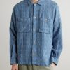 Patch Basketweave Cotton Overshirt - FR