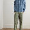 Patch Basketweave Cotton Overshirt - OU