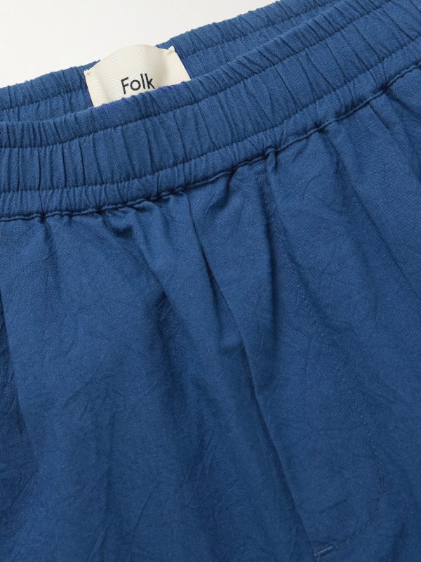 Assembly Wide-Leg Cotton-Blend Shorts - E1 Assembly Wide-Leg Cotton-Blend Shorts - E1