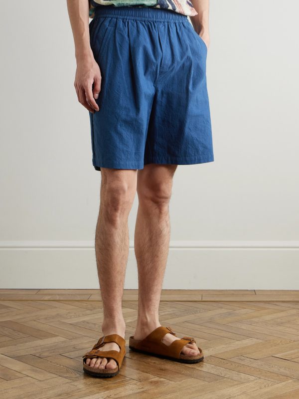Assembly Wide-Leg Cotton-Blend Shorts - FR Assembly Wide-Leg Cotton-Blend Shorts - FR