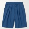 Assembly Wide-Leg Cotton-Blend Shorts Assembly Wide-Leg Cotton-Blend Shorts