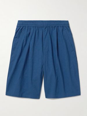 Assembly Wide-Leg Cotton-Blend Shorts Assembly Wide-Leg Cotton-Blend Shorts