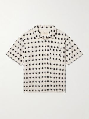 Gabe Printed Linen and Cotton-Blend Shirt Gabe Printed Linen and Cotton-Blend Shirt
