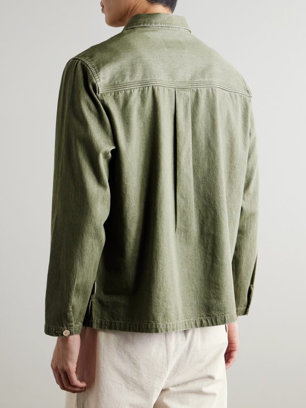 Meyer Cotton Overshirt - BK