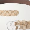 4cm Marmont Logo-Jacquard Canvas Belt - E1