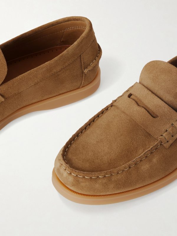 Leo Suede Penny Loafers - CU Leo Suede Penny Loafers - CU
