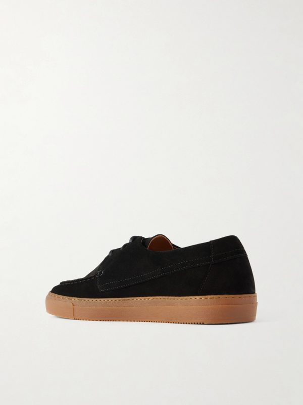 Larry Suede Boat Shoes - BK Larry Suede Boat Shoes - BK