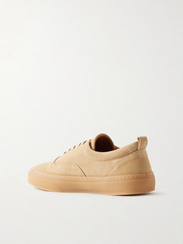 Classic Plimsoll Suede Sneakers - BK Classic Plimsoll Suede Sneakers - BK