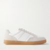 Colour-Block Suede and Leather Sneakers Colour-Block Suede and Leather Sneakers