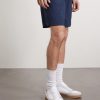 Colour-Block Suede and Leather Sneakers - OU Colour-Block Suede and Leather Sneakers - OU