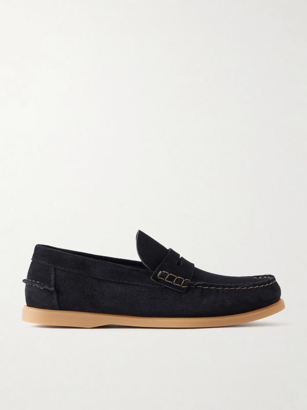 Leo Suede Penny Loafers Leo Suede Penny Loafers