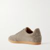 Suede Low Top Sneakers - BK Suede Low Top Sneakers - BK