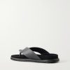 Leather Sandals - BK