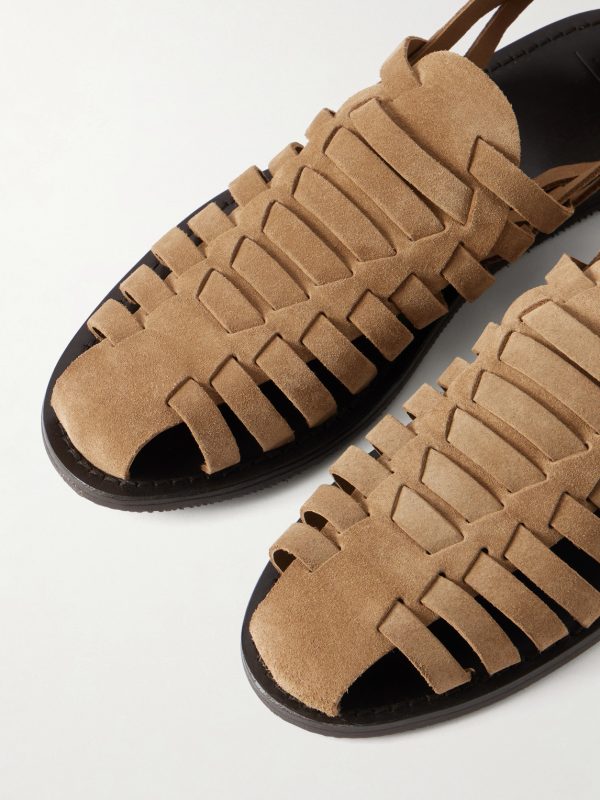 Suede Huarache Sandals - CU