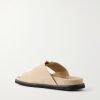 Suede Slides - BK Suede Slides - BK