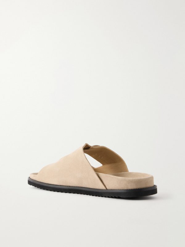 Suede Slides - BK Suede Slides - BK