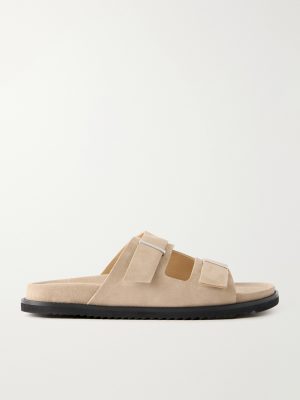 Suede Slides Suede Slides