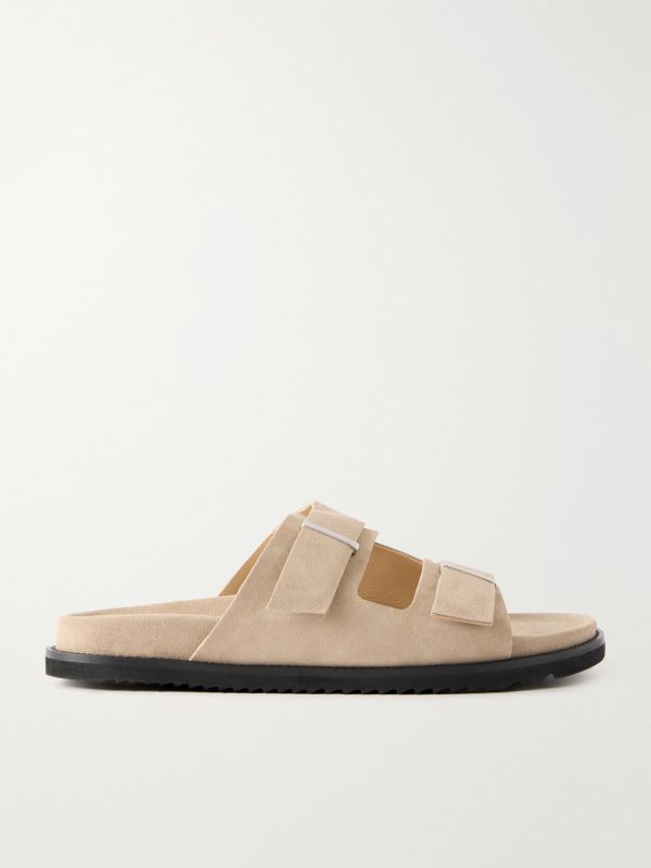 Suede Slides Suede Slides