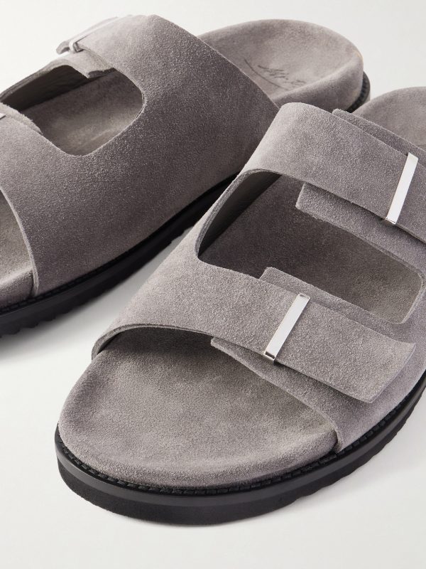 Suede Slides - CU Suede Slides - CU