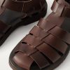 Fisherman Leather Sandals - CU