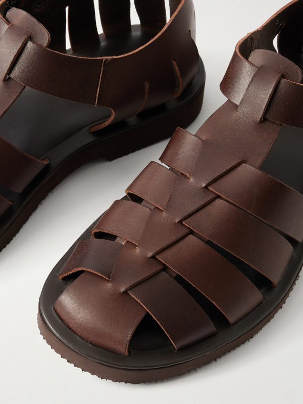 Fisherman Leather Sandals - CU